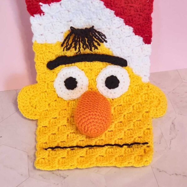 CROCHET PATTERN: Bert and Ernie Character Scarf - Image 3