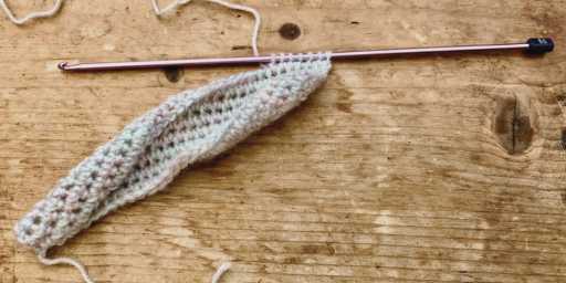 tunisian crochet is a big 2025 crochet trend